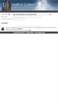 Mobile Screenshot of pedagogie.cours-galien.fr